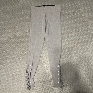 BNWT Victoria’s Secret PINK Flat Leggings - SM - Gray